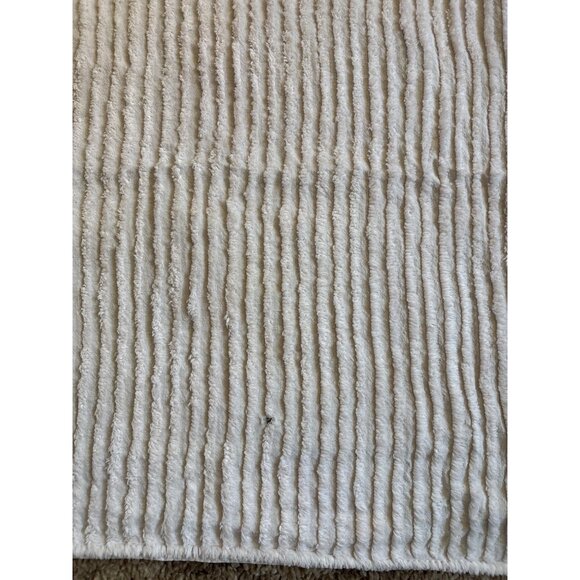 Chenille Bedspread with Scottie Dogs & Blue Bows 45"x66" Vintage - Picture 6 of 16